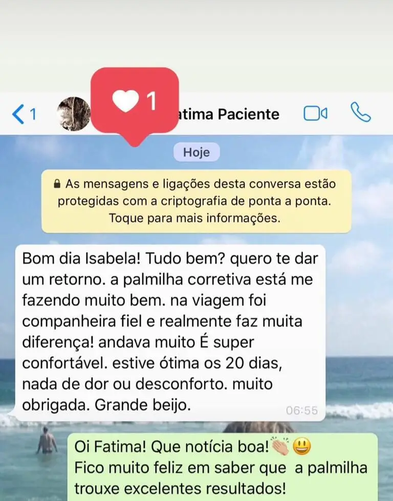 Depoimento Ergopalm Palmilha 4